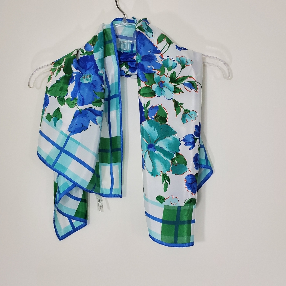 Polisil Crepe Floral Polyester Scarf